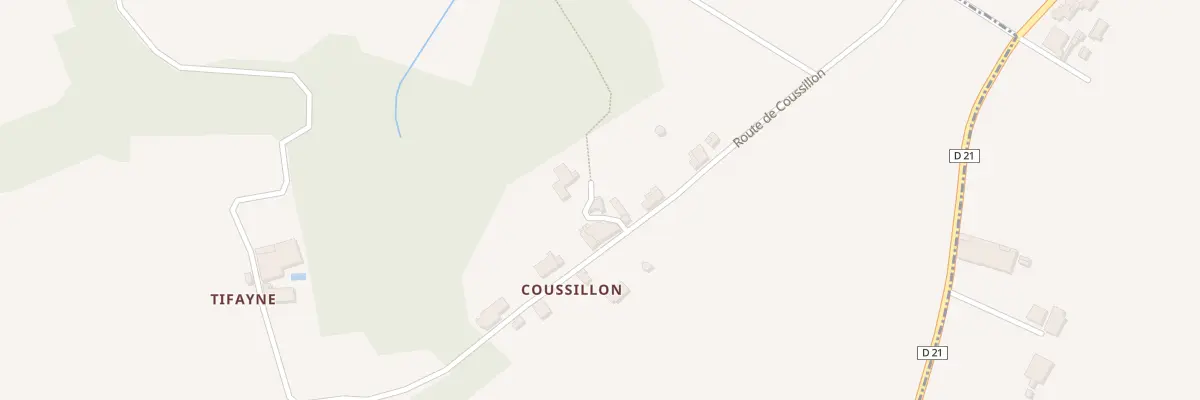 Plan du 125 Coussillon à Puisseguin