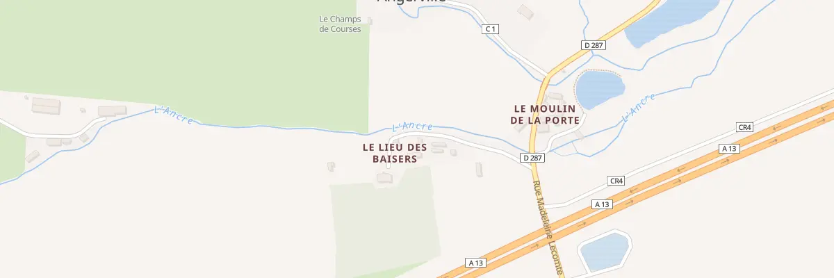 Plan du 5041 Le Lieu des Baisers à Angerville
