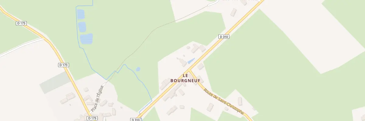 Plan du 6 Le Bourgneuf à Montreuil-le-Chétif