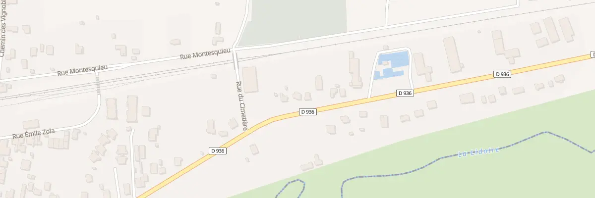Plan du 9005 Rue Michel Montaigne à Castillon-la-Bataille