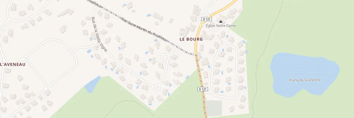 Plan du 40 Rue de la Vieille Vigne à Vasles