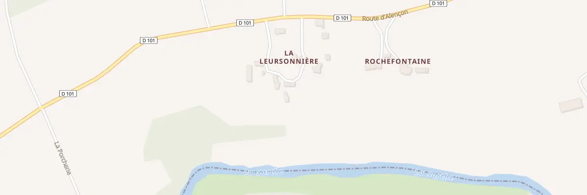 Plan du 6 La Leursonniere à Saint-Céneri-le-Gérei