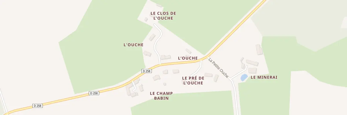 Plan du 5090 L’Ouche à Moulins-le-Carbonnel
