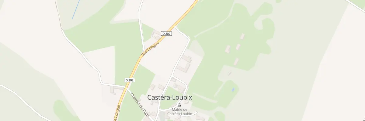 Plan du 1003 Rue du Vieux Bourg à Castéra-Loubix