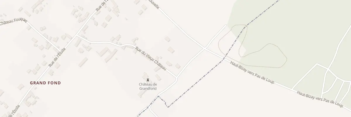 Plan du 17C Rue du Vieux Château à Bellevigne-les-Châteaux