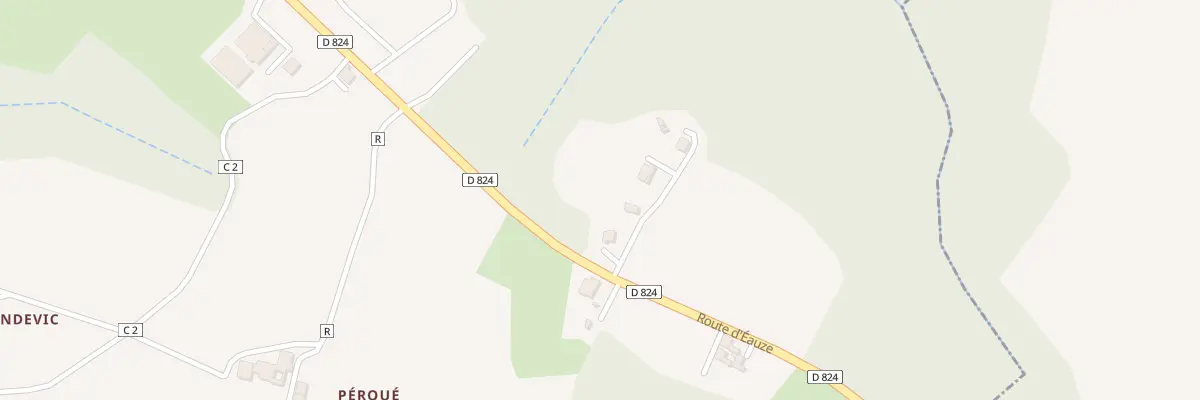 Plan du 5065 Las Clottes à Larée