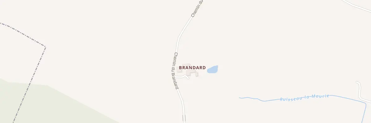 Plan du 5096 Le Brandard à Poullignac