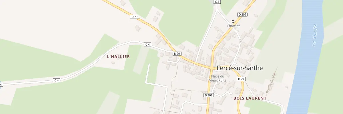 Plan du 21 Rue du Clos Des Vignes à Fercé-sur-Sarthe