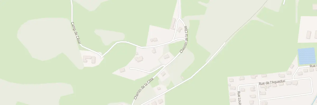 Plan du 12 Che de la Côte à Ossun