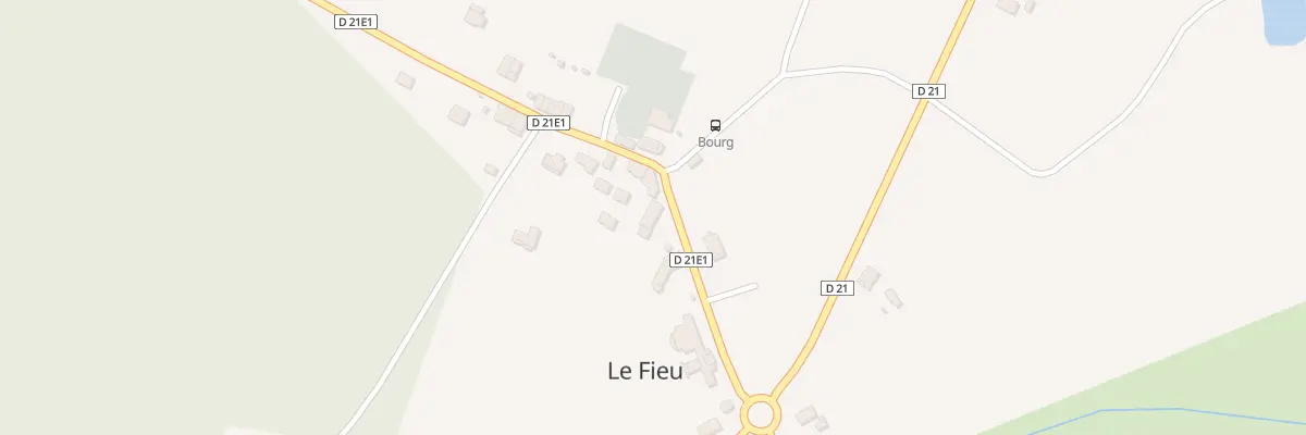Plan du 59 Le Bourg au Fieu