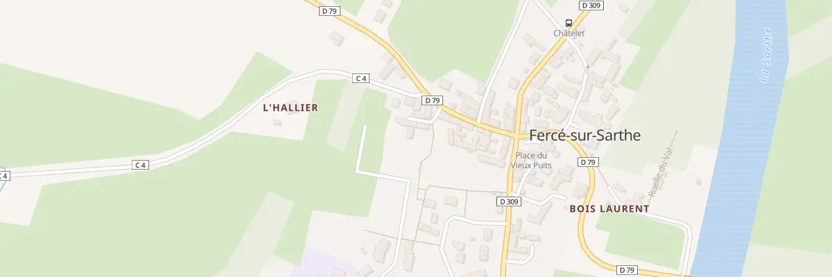 Plan du 17 Rue du Clos Des Vignes à Fercé-sur-Sarthe