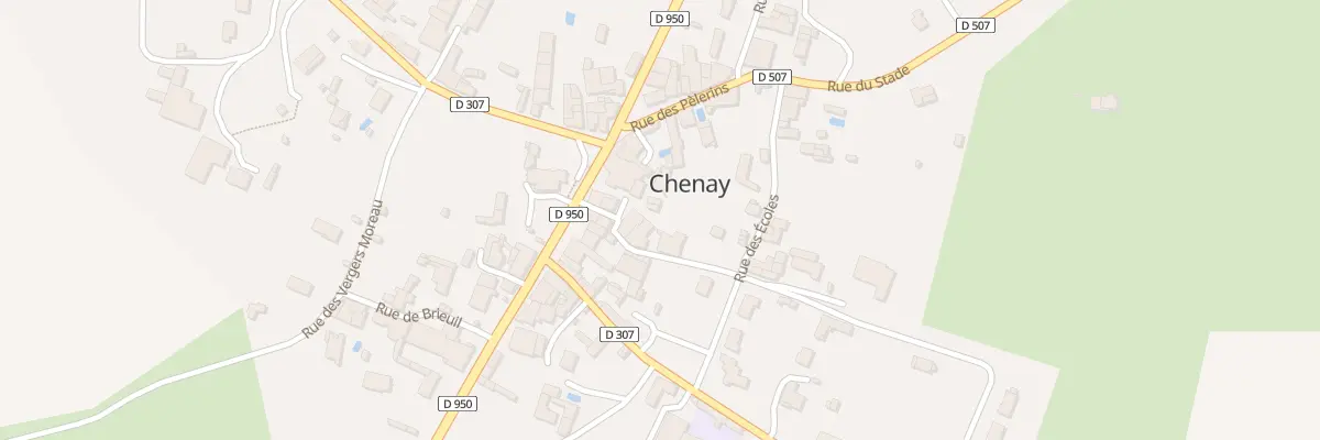 Plan du 7 Rue du Moulin à Chenay