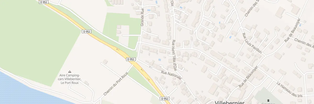 Plan du 27 Rue Mal Leclerc de Hauteclocq à Villebernier