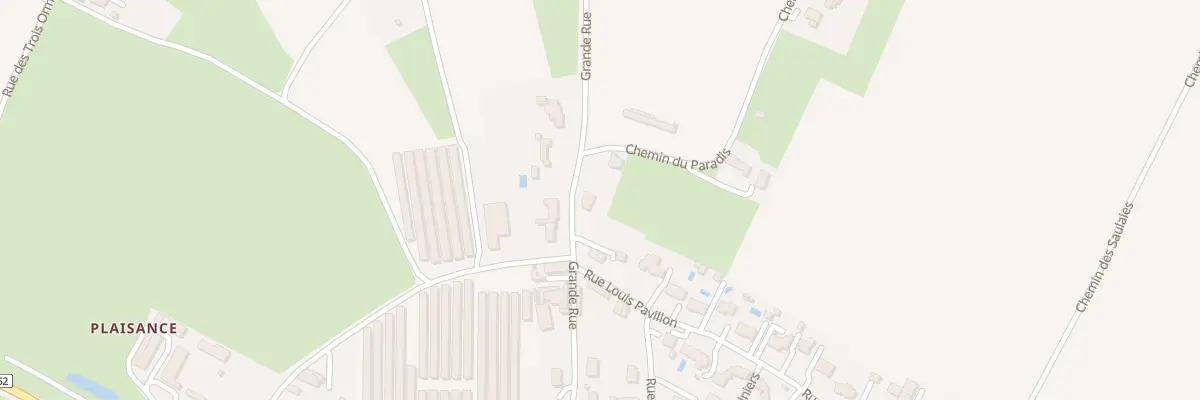 Plan du 20 Gr GRANDE RUE à Villebernier