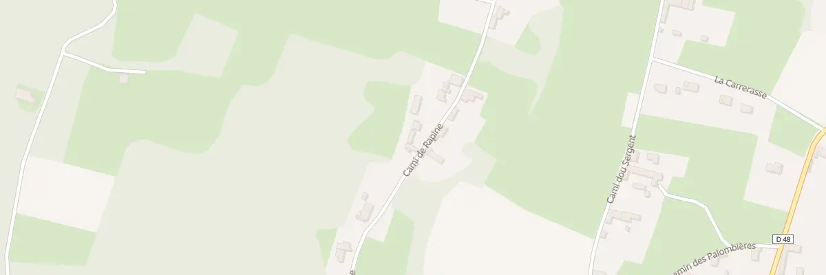 Plan du 18 Cami de Rapine à Lascazères