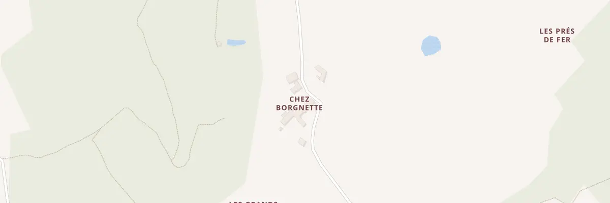 Plan du 5013 Chez Borgnette à Moulidars