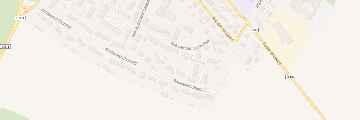 Plan du 22 Rue Lambert Desbuttes à Saint-Pierre-en-Auge