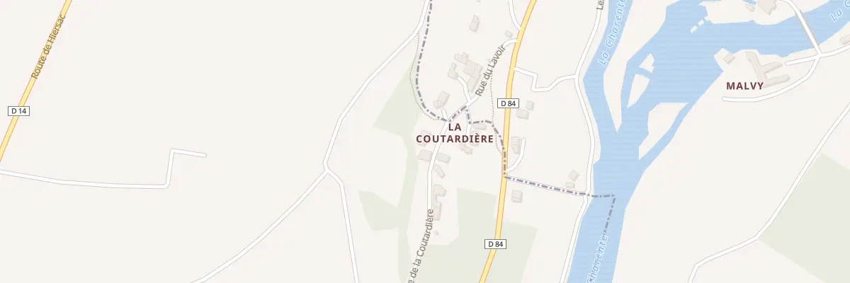 Plan du 565 Rue de la Coutardiere à Châteauneuf-sur-Charente