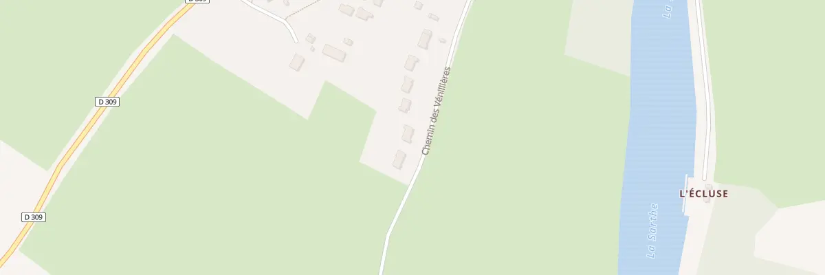Plan du 14 Che des Venillieres à Fercé-sur-Sarthe
