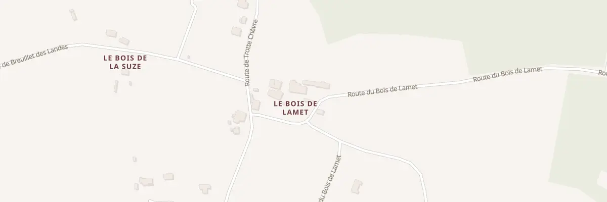 Plan du 5406 Le Bois de Lamet à Saint-Aigulin