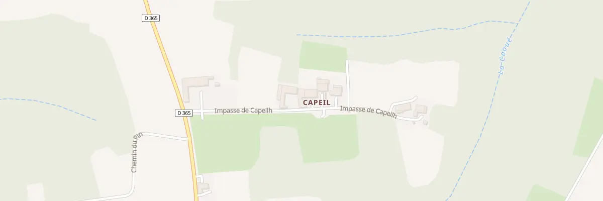 Plan du 7 Imp de Capeilh à Madiran