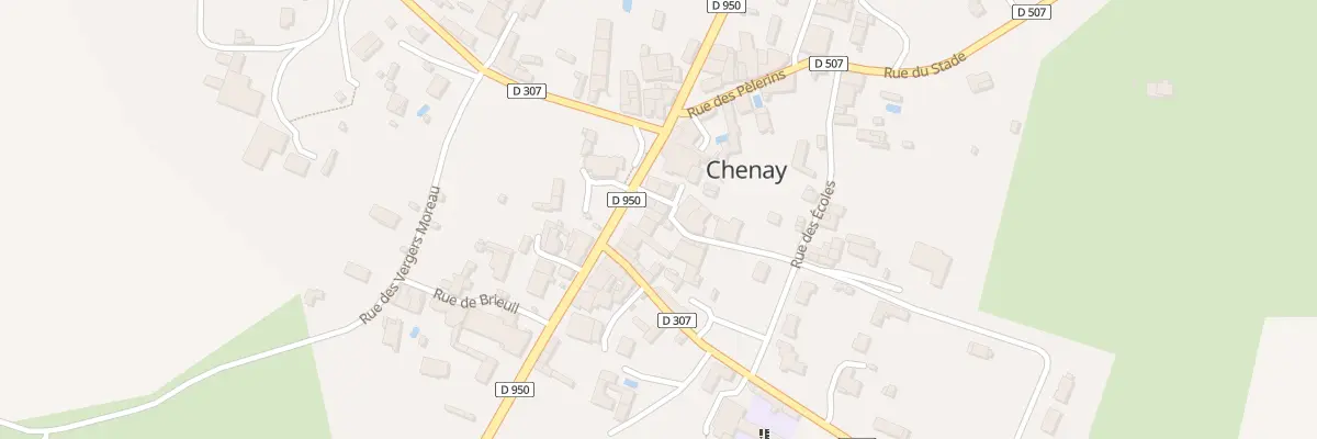 Plan du 9 Rue Edmond Proust à Chenay