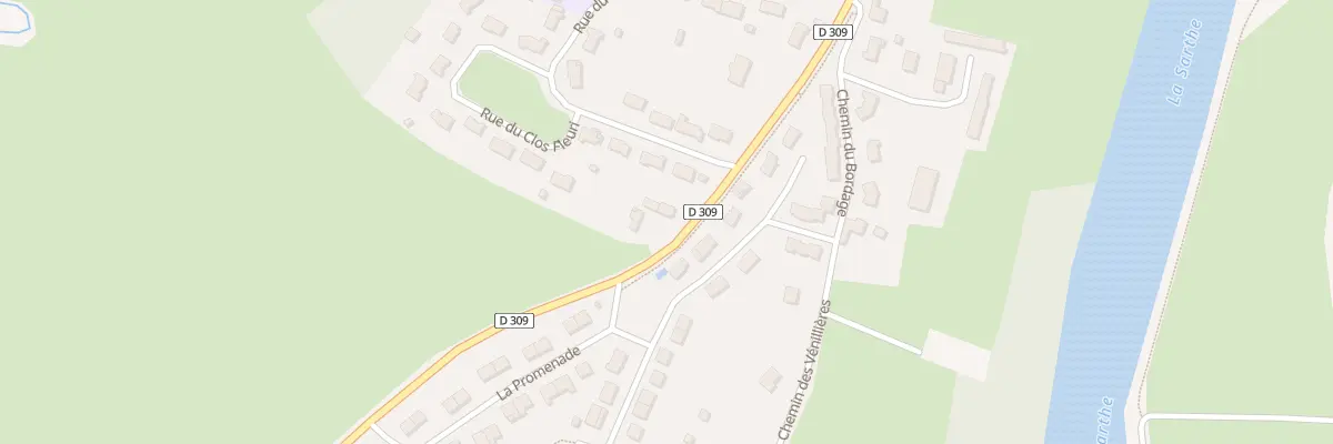 Plan du 18 Rue de Noyen à Fercé-sur-Sarthe