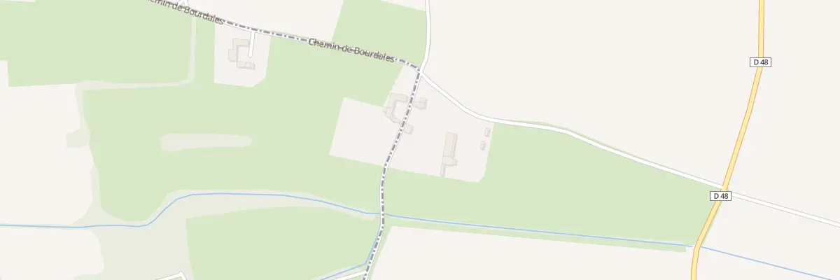Plan du 7 Che des Bourdalès à Lascazères