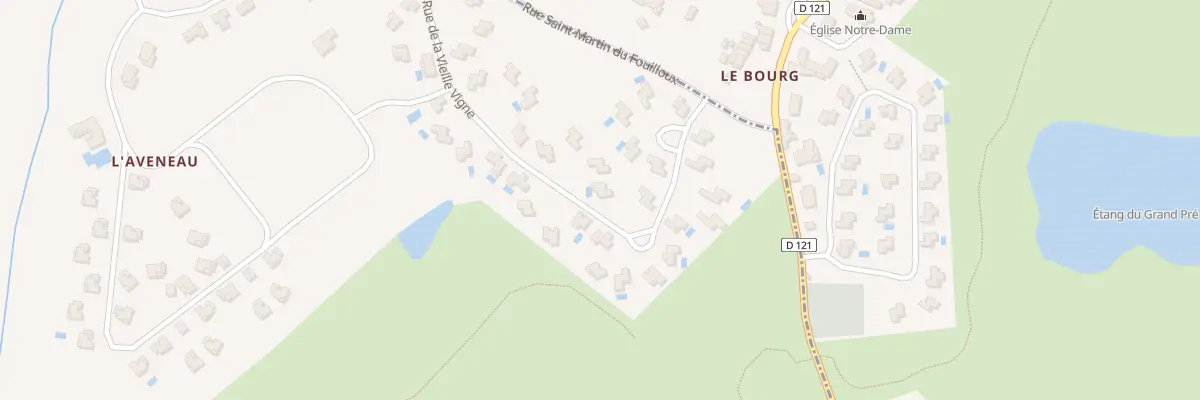 Plan du 16 Rue de la Vieille Vigne à Vasles