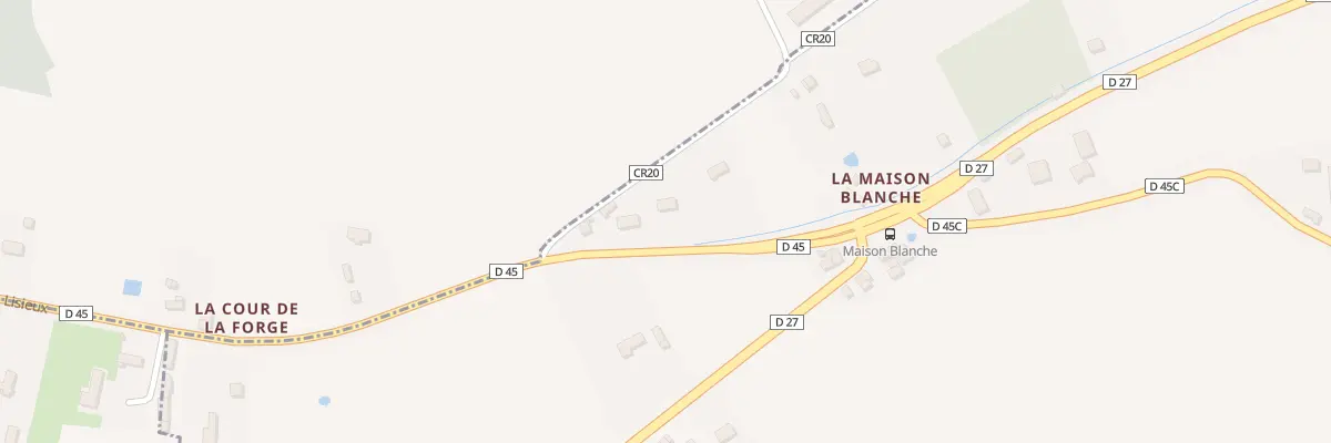 Plan du 5141 Le Pre de la Forge Goyer à Douville-en-Auge