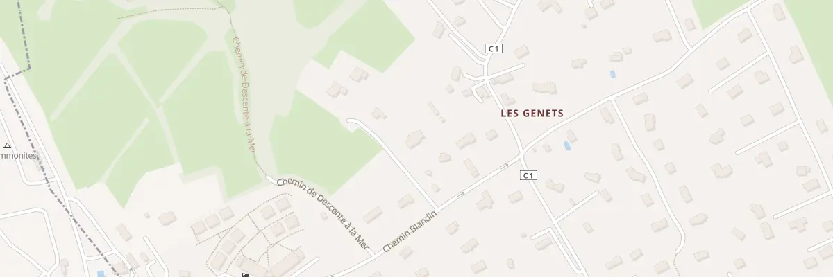 Plan du 1460 Chemin Blandin à Auberville