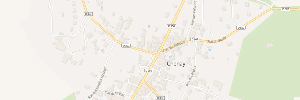 Plan du 4 Rue de la Mare à Chenay