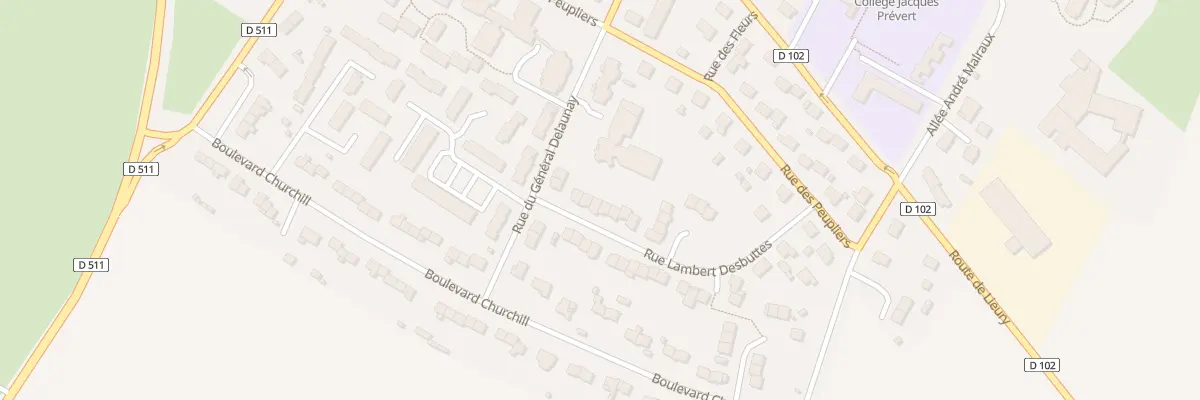 Plan du 5 Rue Lambert Desbuttes à Saint-Pierre-en-Auge