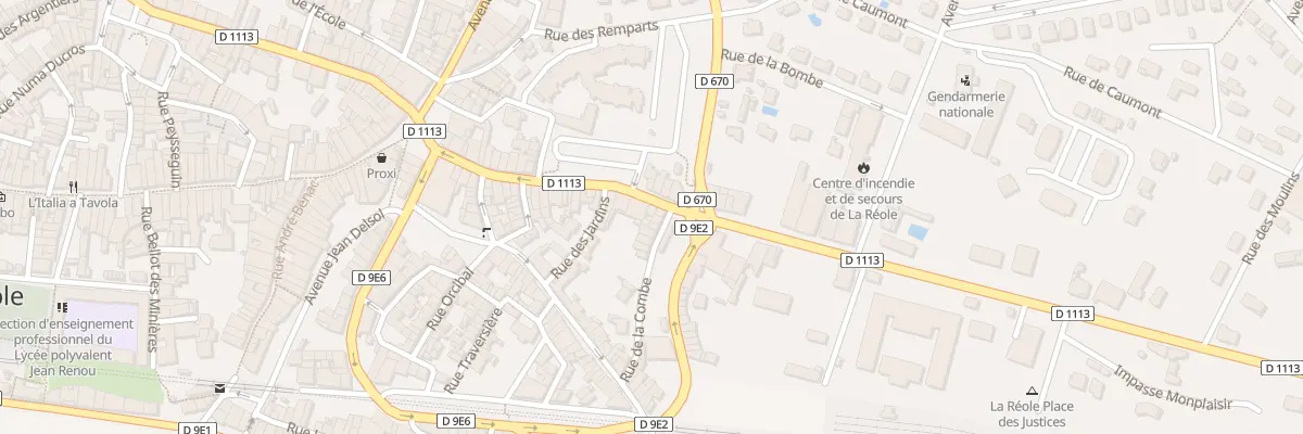Plan du 63 Rue du Général Leclerc à La Réole