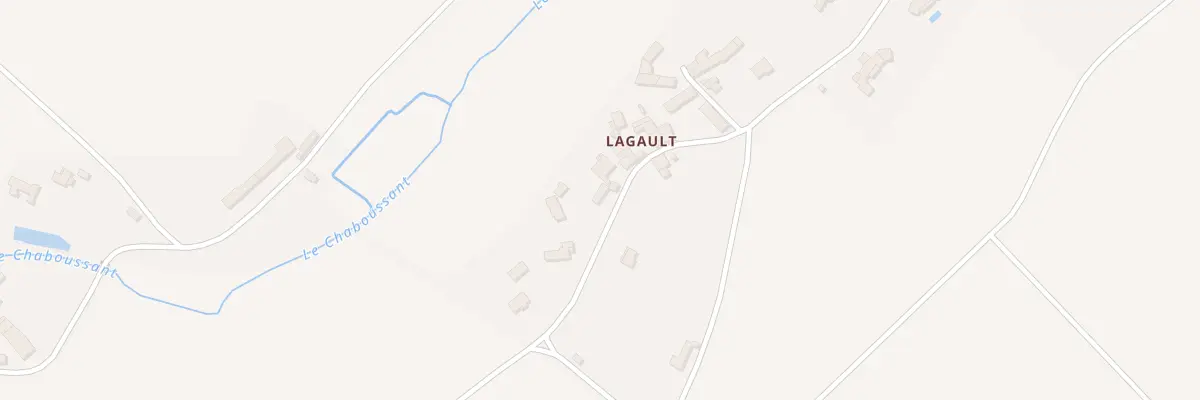 Plan du 19 Lagault à Lezay