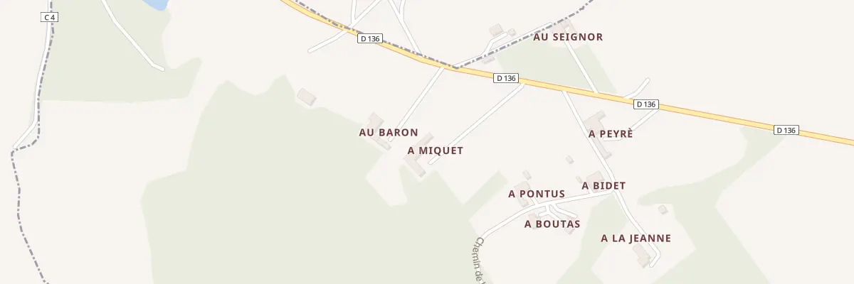 Plan du 5031 A Miquet à Goux