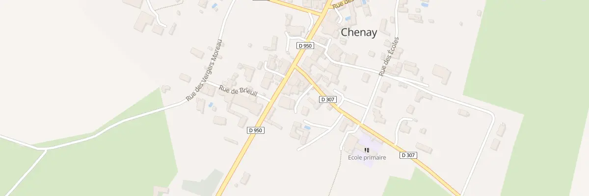 Plan du 21 Rue Edmond Proust à Chenay