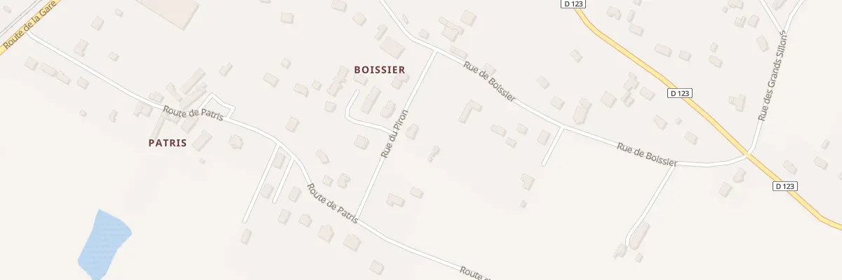 Plan du 272 Boissier aux Églisottes-et-Chalaures