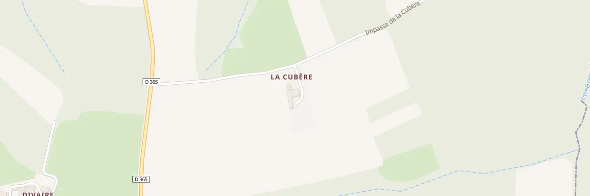 Plan du 2 Imp de la Cubere à Madiran