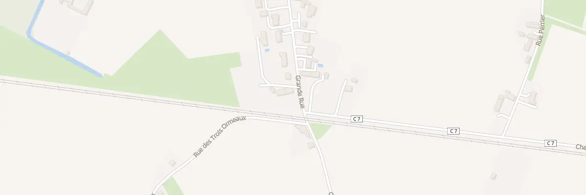 Plan du 43 Gr GRANDE RUE à Villebernier