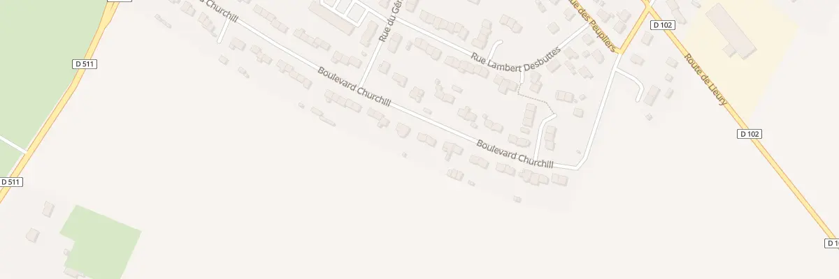 Plan du 54 Bd Churchill à Saint-Pierre-en-Auge