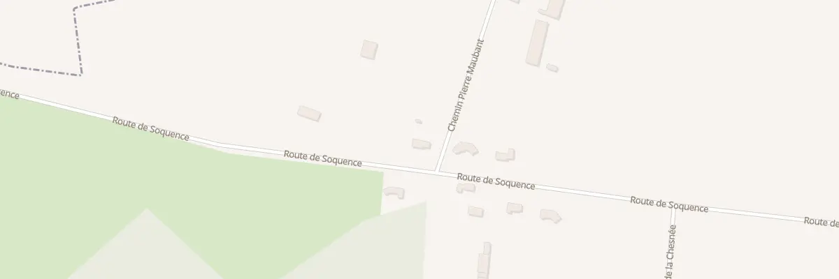 Plan du 995 Rte de Soquence à Mézidon Vallée d’Auge