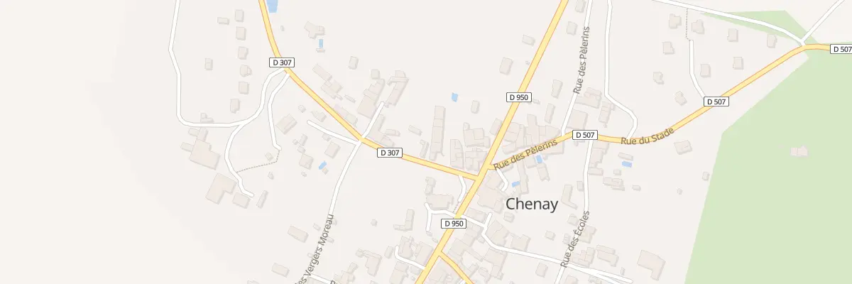 Plan du 10 Rue de la Mare à Chenay