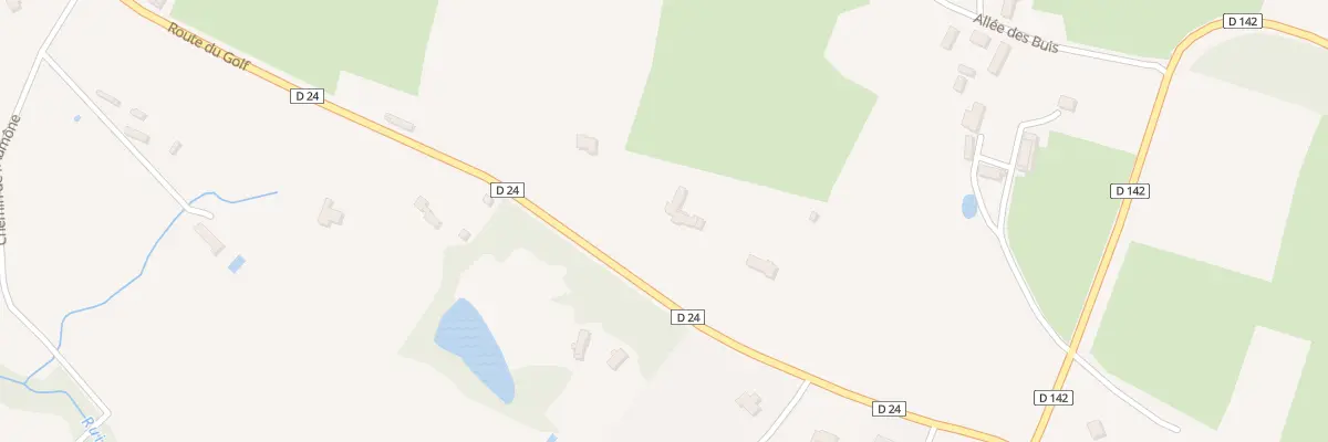 Plan du 1375 Rte du Golf -Rd 24 - à Gonneville-sur-Mer