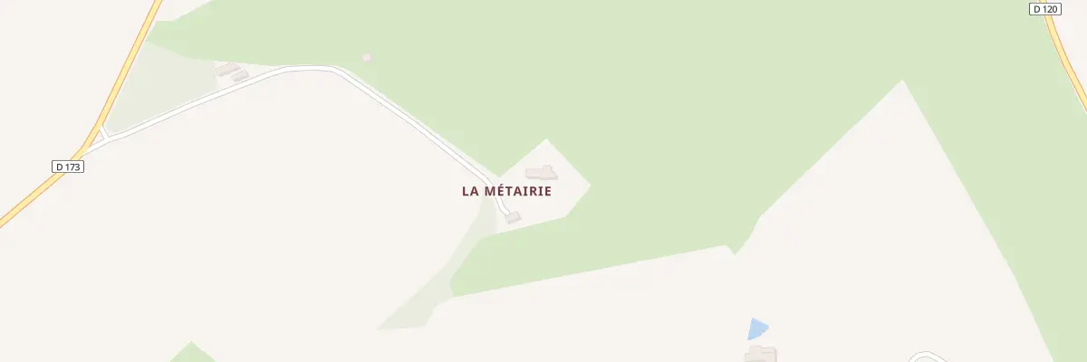 Plan du 5207 La Metairie à Montreuil-le-Chétif