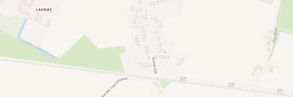 Plan du 49 Gr GRANDE RUE à Villebernier
