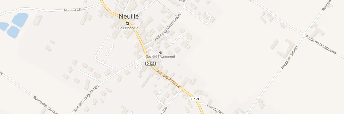 Plan du 2 Clos des Marronniers à Neuillé