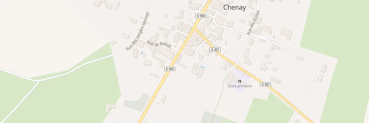 Plan du 23 Rue Edmond Proust à Chenay
