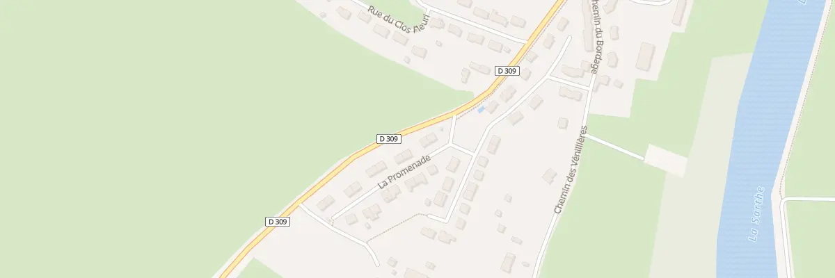 Plan du 4 La Promenade à Fercé-sur-Sarthe