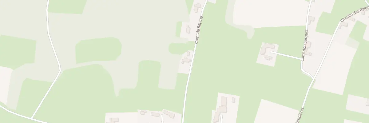 Plan du 30 Cami de Rapine à Lascazères